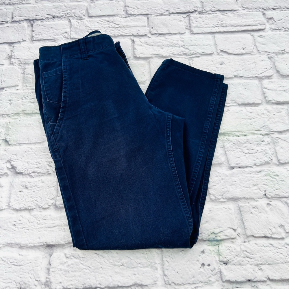 Dockers Smartflex Skinny Fit Chino Pants Mens 30X30 Navy Blue Classic Casual
